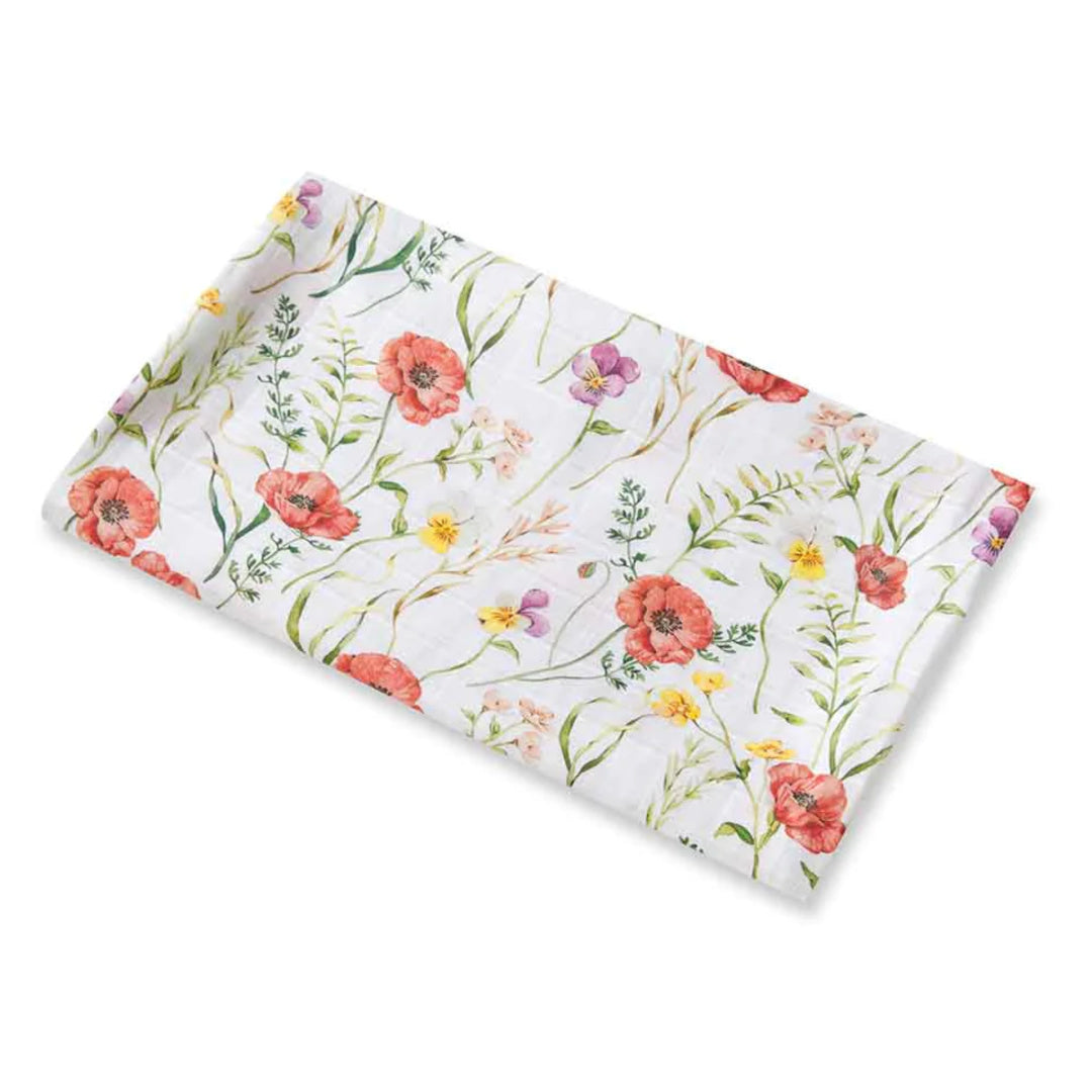 SNUGGLE HUNNY ORGANIC MUSLIN WRAP - MEADOW