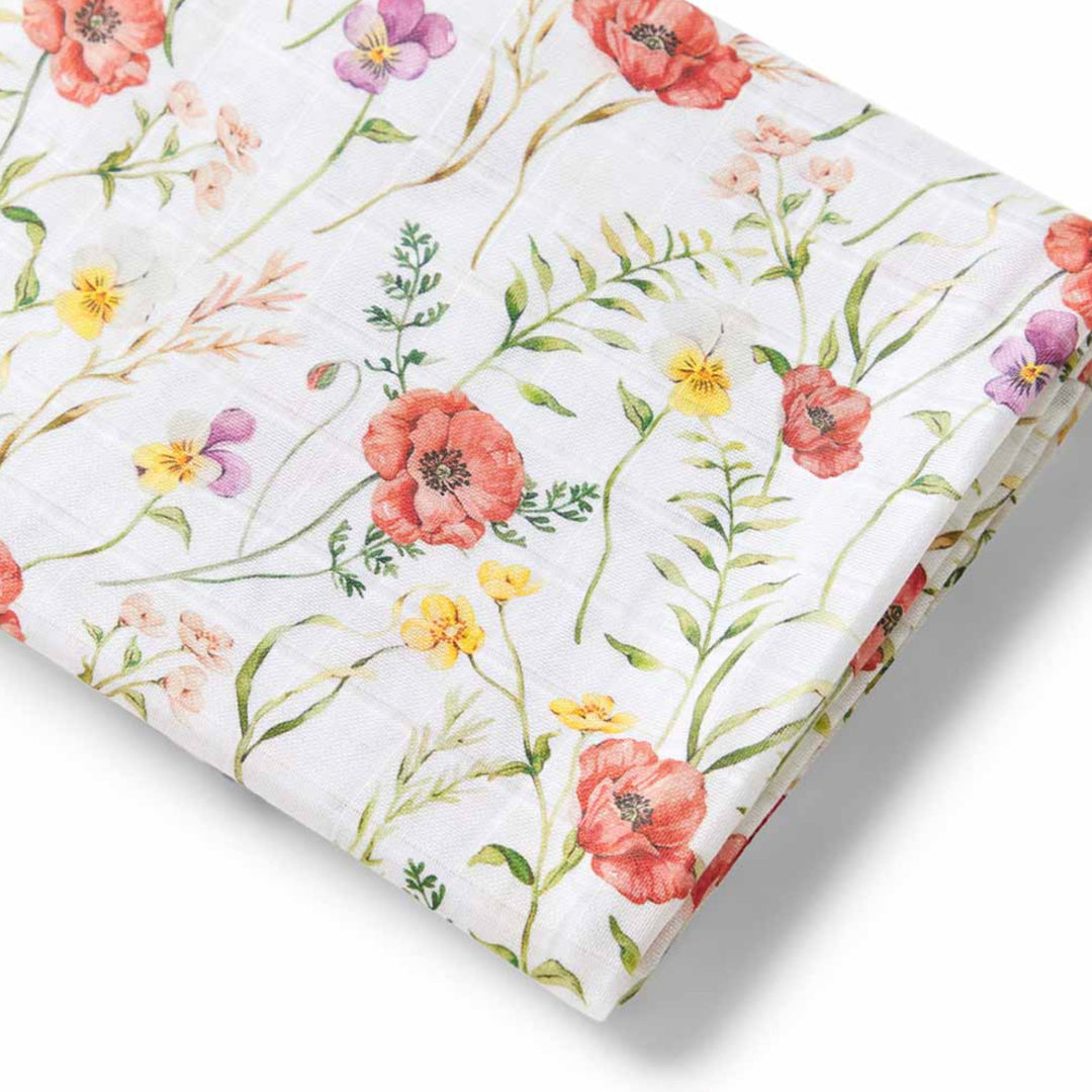 SNUGGLE HUNNY ORGANIC MUSLIN WRAP - MEADOW