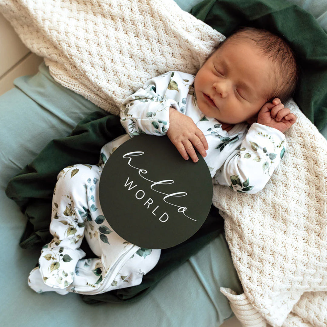 SNUGGLE HUNNY REVERSIBLE MILESTONE CARDS - EDEN &amp; OLIVE