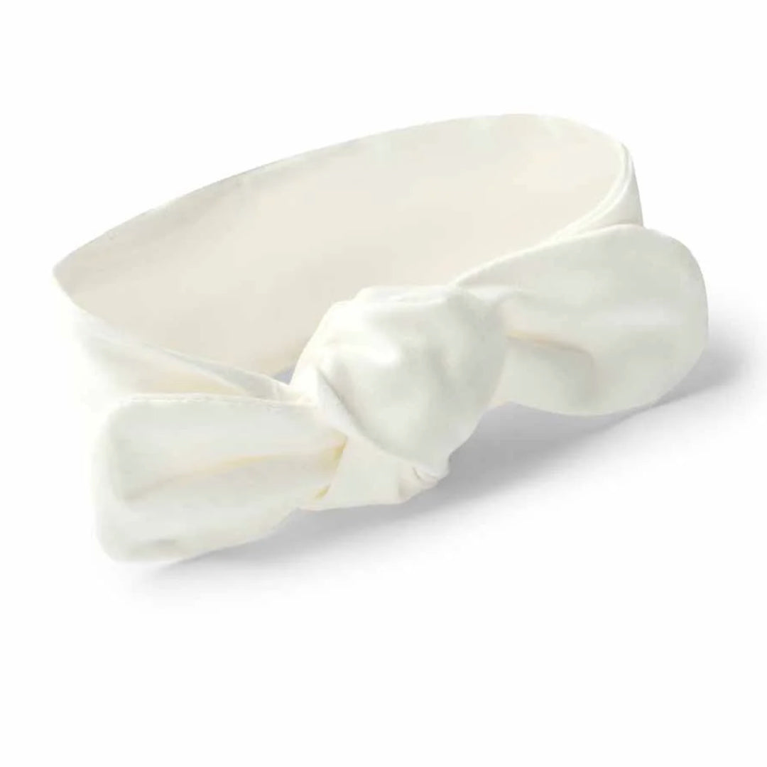 SNUGGLE HUNNY ORGANIC TOPKNOT - MILK