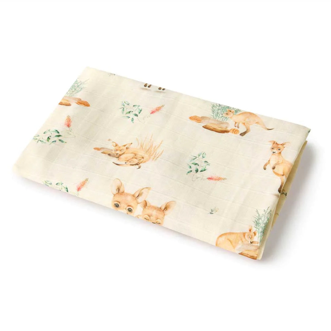 SNUGGLE HUNNY ORGANIC MUSLIN WRAP - KANGA