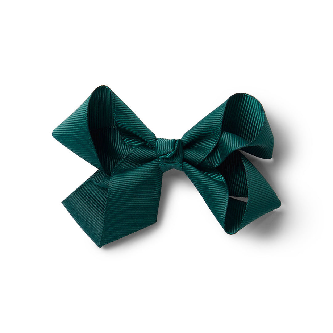 SNUGGLE HUNNY BOW CLIP MEDIUM - PINE
