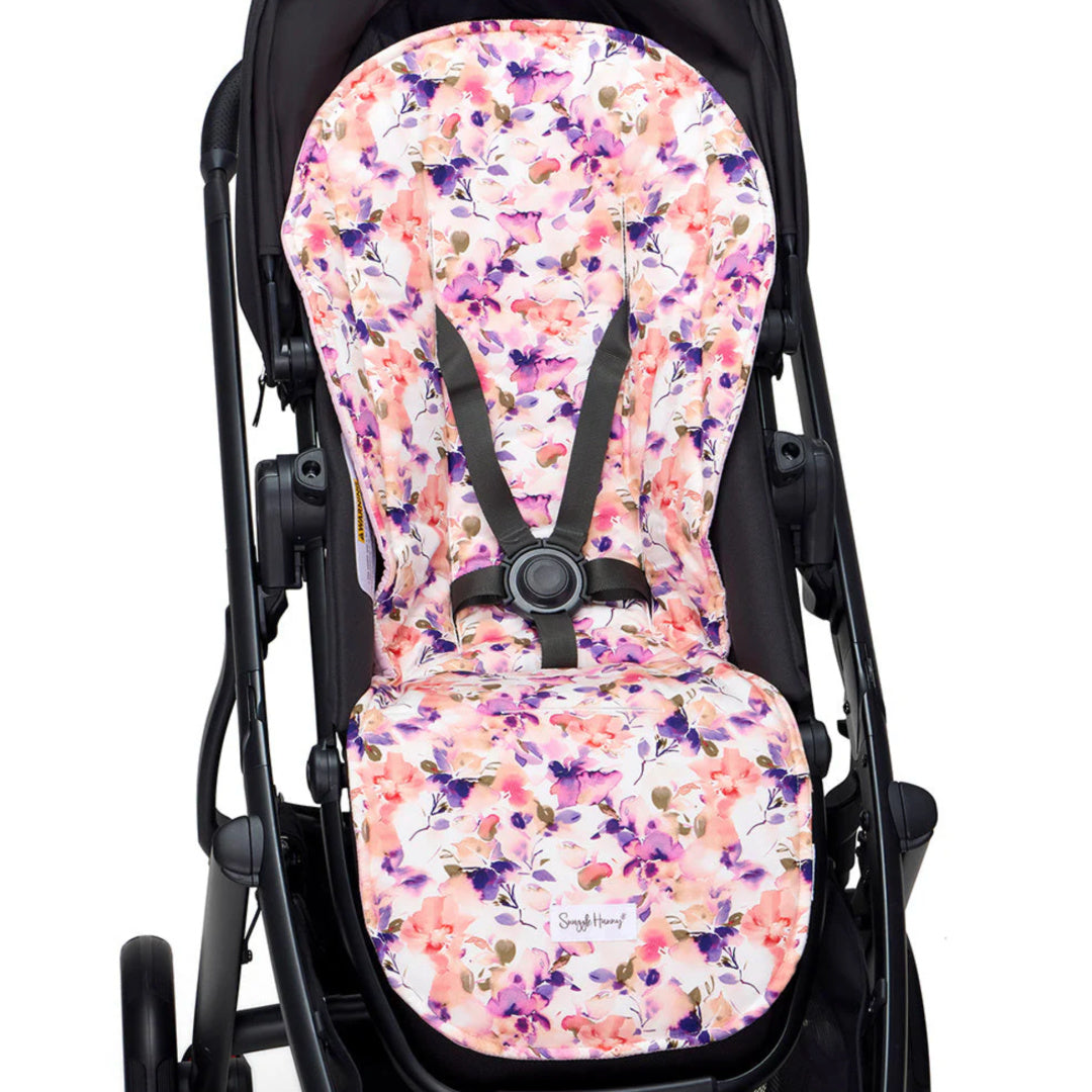SNUGGLE HUNNY UNIVERSAL ORGANIC PRAM LINER - BLUSHING BEAUTY