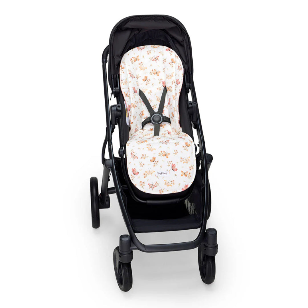 SNUGGLE HUNNY UNIVERSAL ORGANIC PRAM LINER - BUTTERFLY