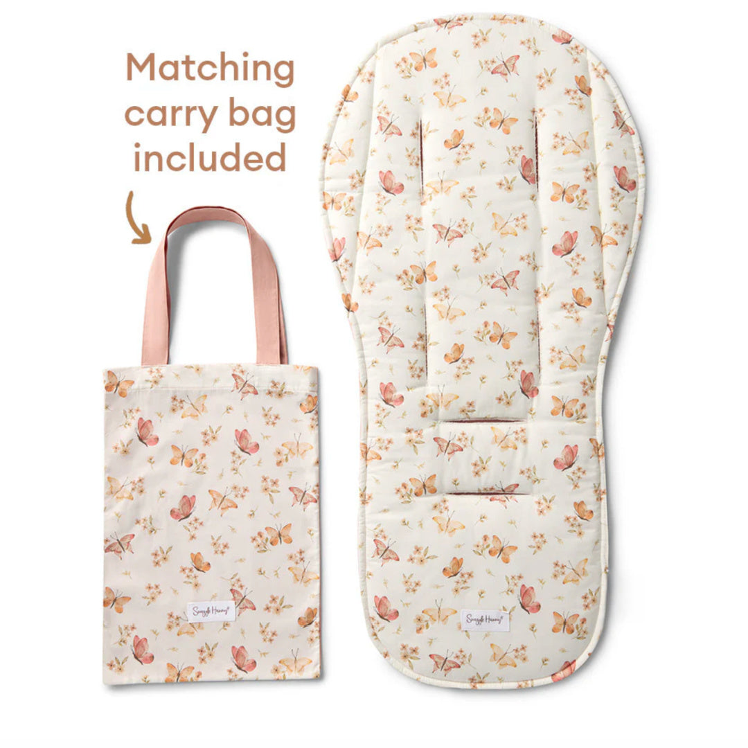 SNUGGLE HUNNY UNIVERSAL ORGANIC PRAM LINER - BUTTERFLY