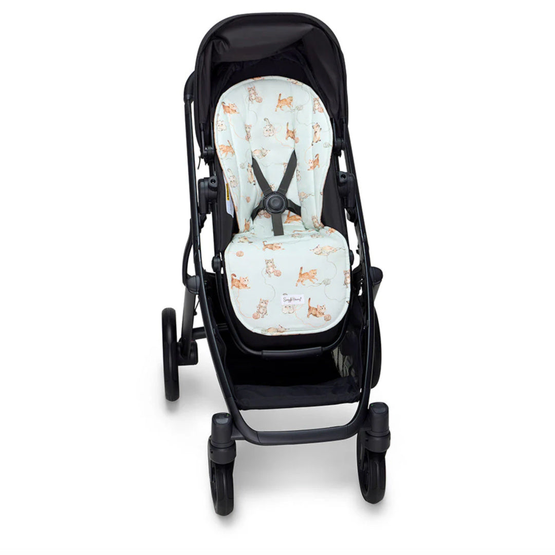 SNUGGLE HUNNY UNIVERSAL ORGANIC PRAM LINER - KITTENS