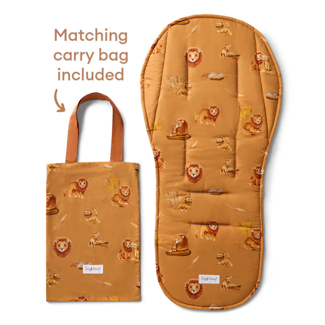 SNUGGLE HUNNY UNIVERSAL ORGANIC PRAM LINER - ROAR