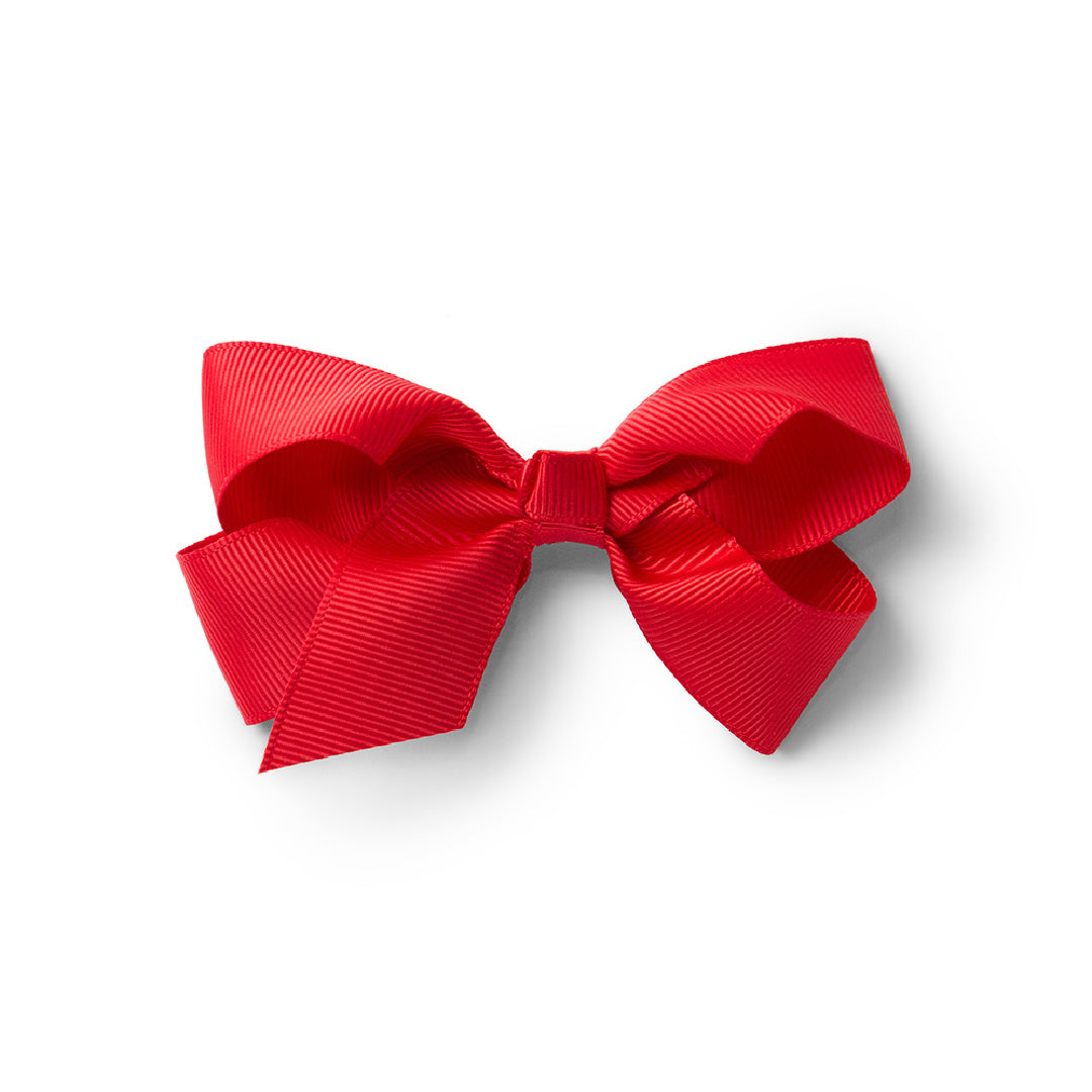 SNUGGLE HUNNY BOW CLIP MEDIUM - RED