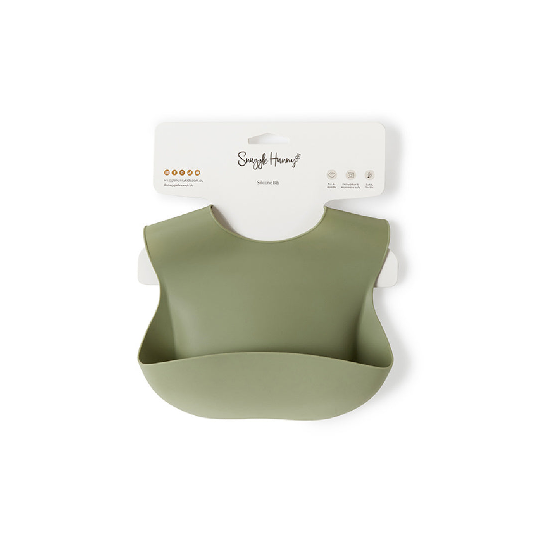 SNUGGLE HUNNY SILICONE BIB - DEWKIST