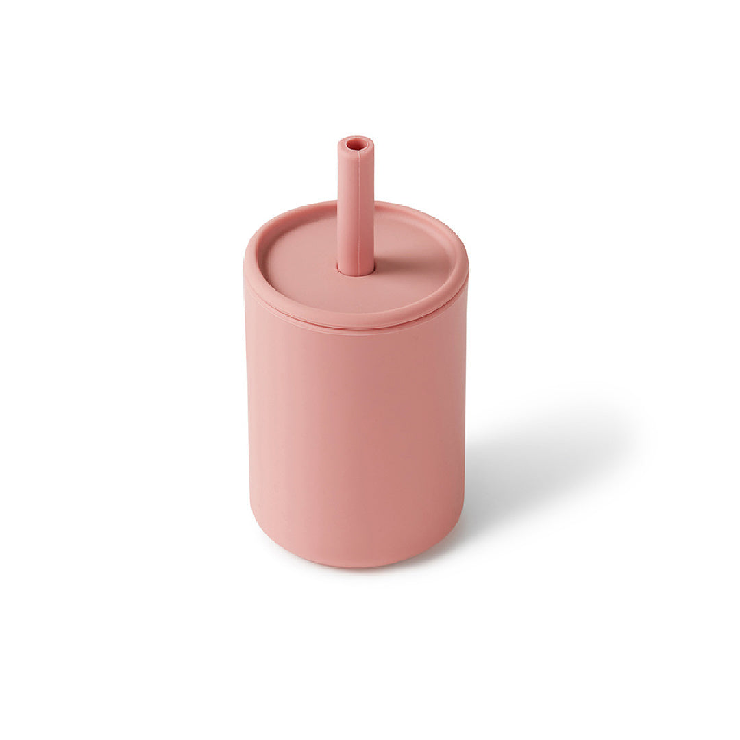 SNUGGLE HUNNY SILICONE SIPPY CUP -ROSE