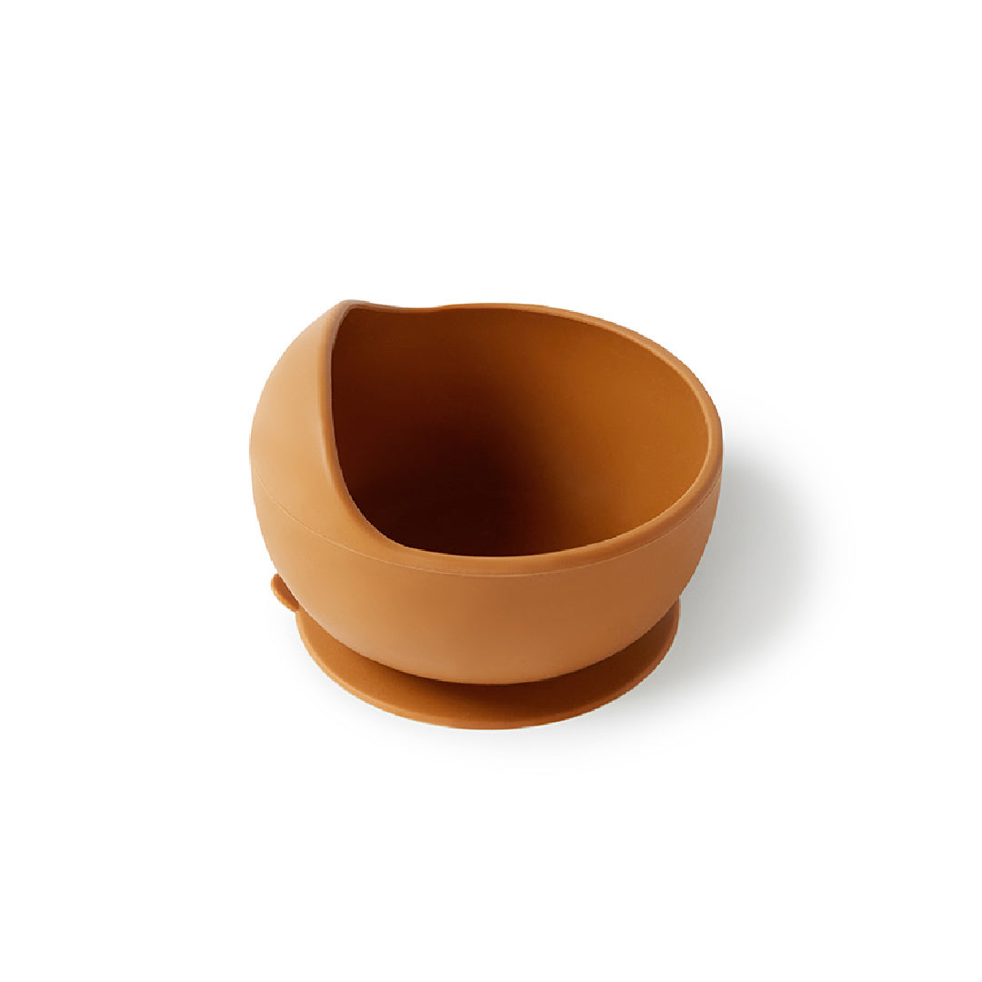 SNUGGLE HUNNY SILICONE SUCTION BOWL - CHESTNUT