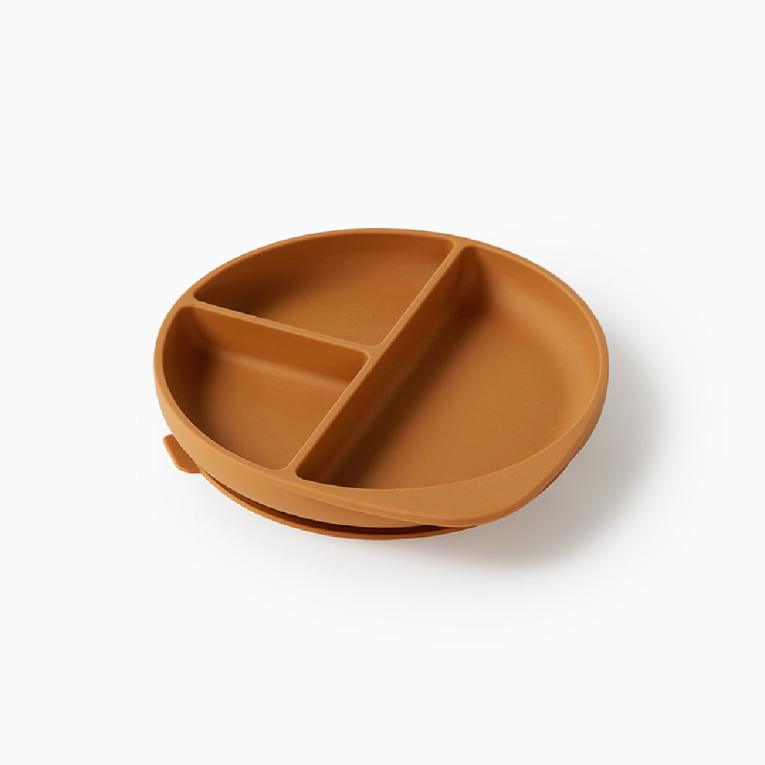 SNUGGLE HUNNY SILICONE SUCTION PLATE - CHESTNUT