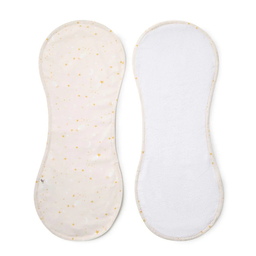 SNUGGLE HUNNY ORGANIC COTTON BURP CLOTH - STARDUST