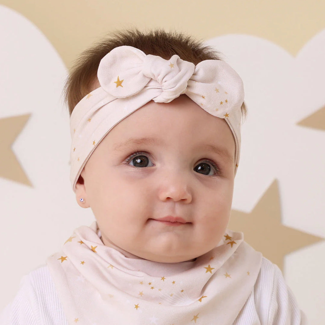 SNUGGLE HUNNY ORGANIC TOPKNOT - STARDUST
