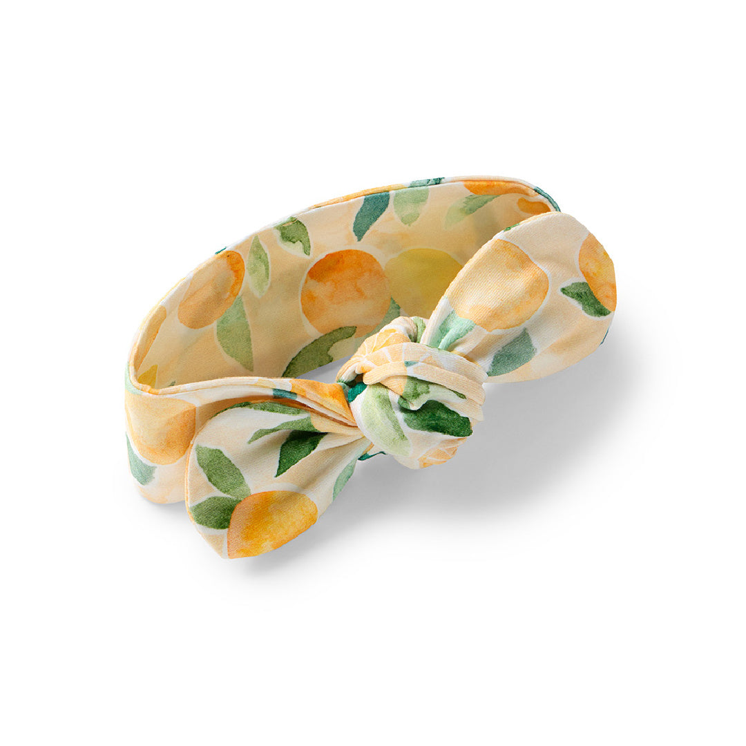 SNUGGLE HUNNY ORGANIC TOPKNOT - SUNNY CITRUS