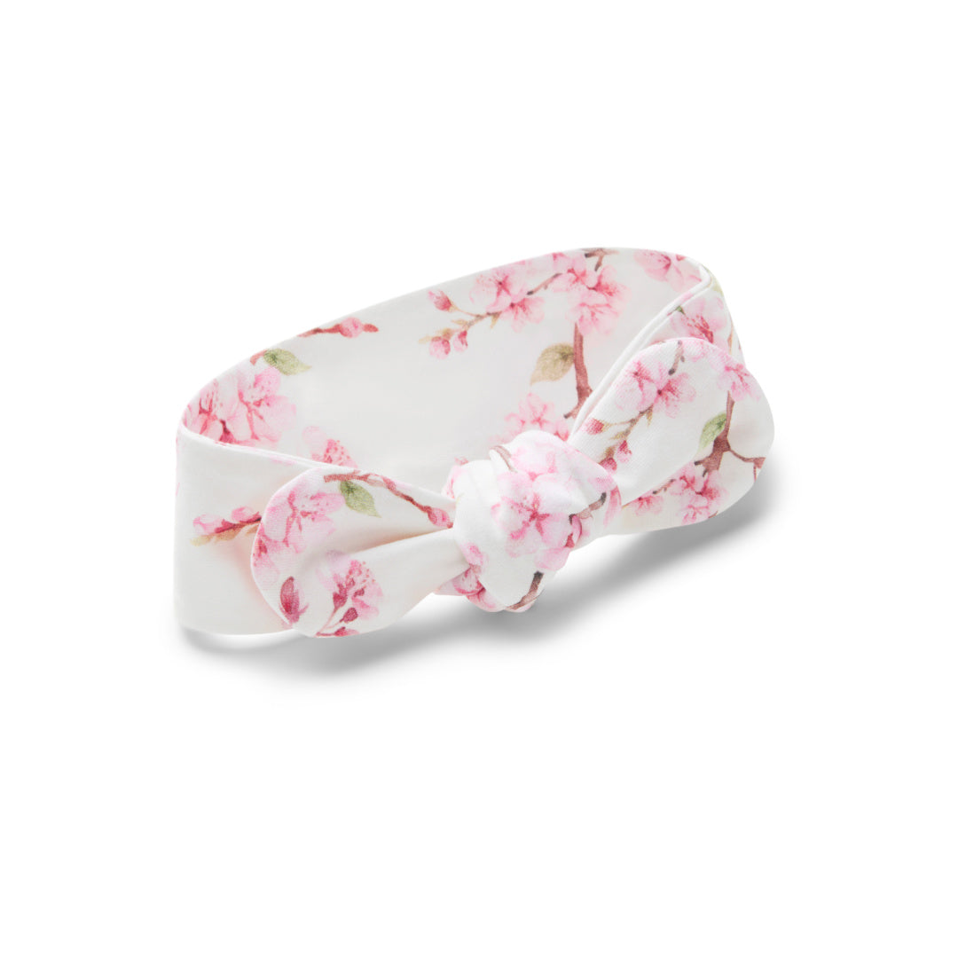 SNUGGLE HUNNY ORGANIC TOPKNOT - CHERRY BLOSSOM