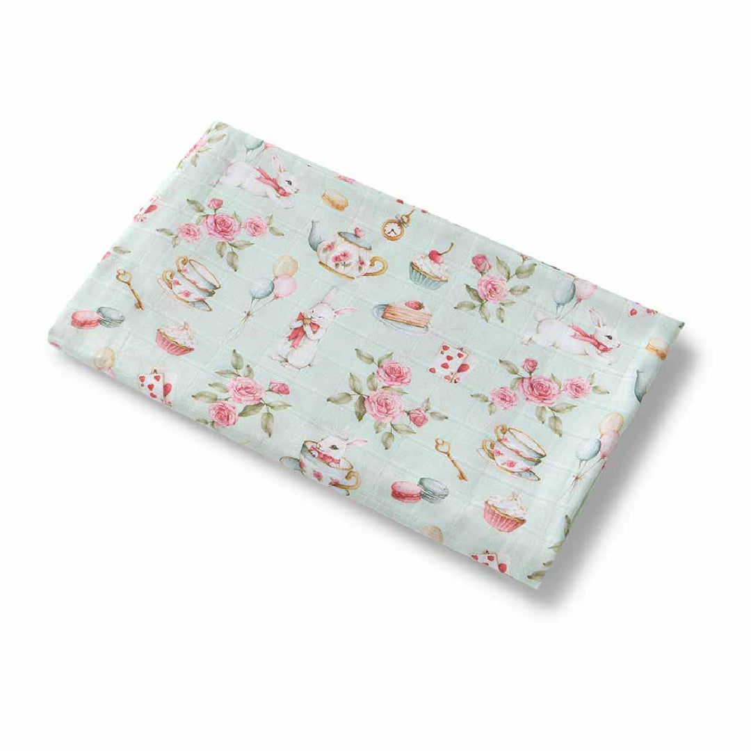 SNUGGLE HUNNY ORGANIC MUSLIN WRAP - WHITE RABBIT