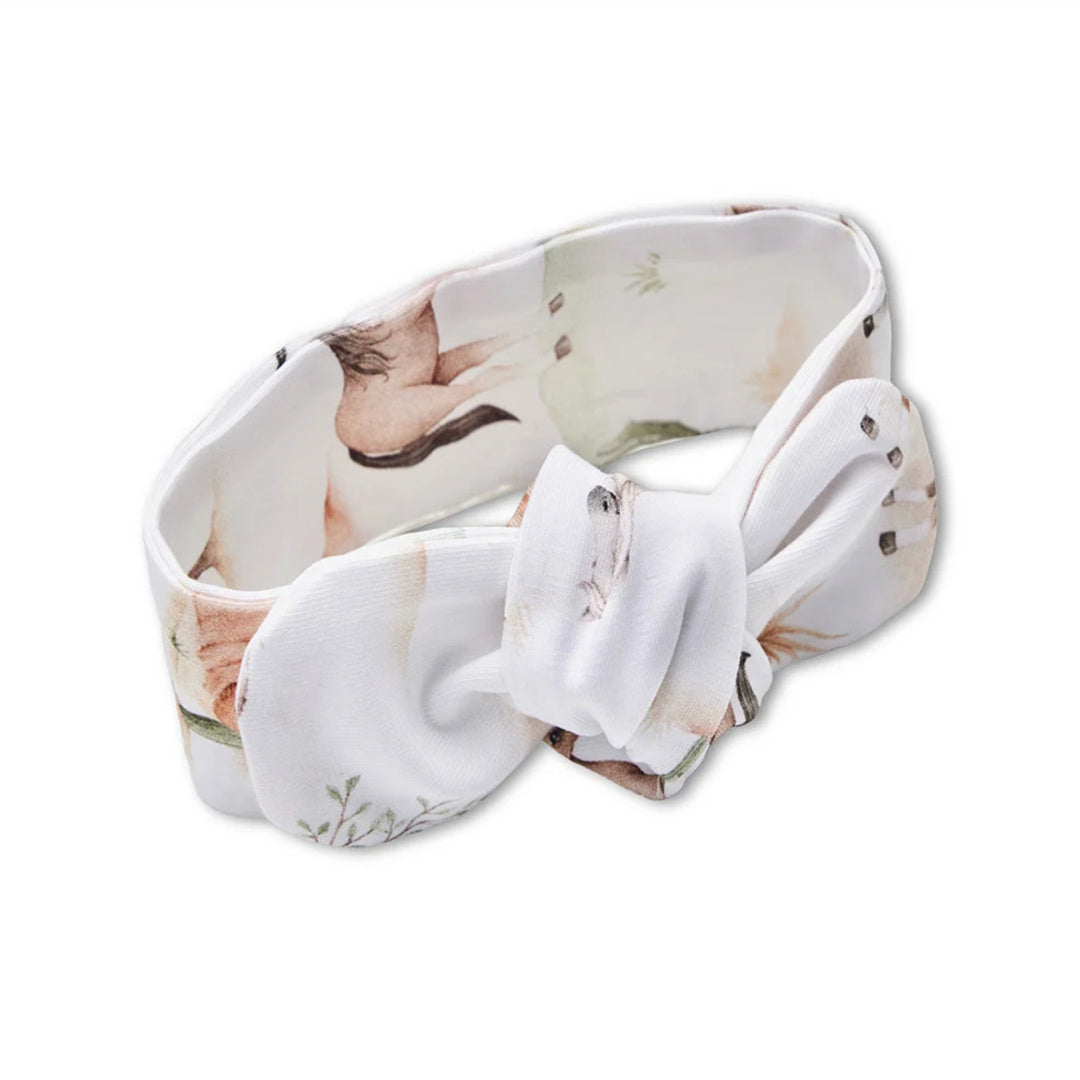 SNUGGLE HUNNY ORGANIC TOPKNOT - WILD HORSES