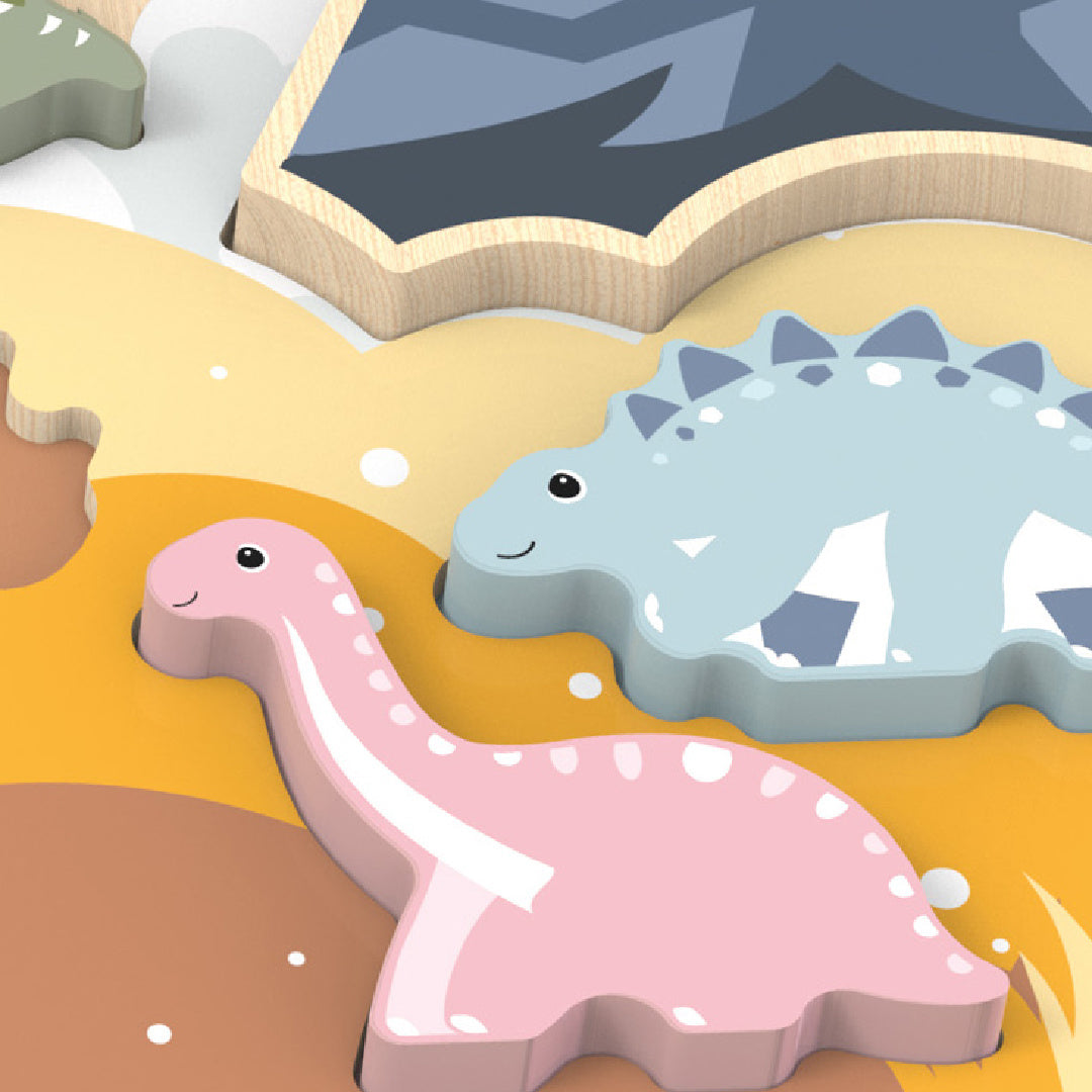 SPEEDY MONKEY DINOSAUR CHUNKY PUZZLE
