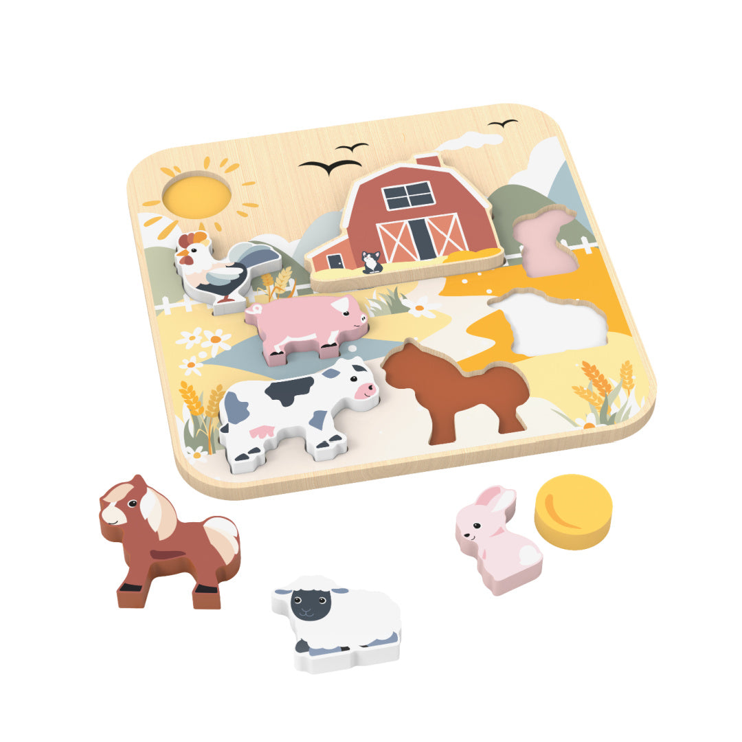 SPEEDY MONKEY FARM CHUNKY PUZZLE