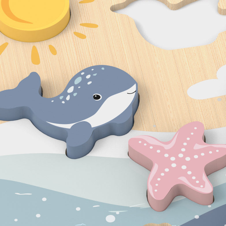 SPEEDY MONKEY OCEAN CHUNKY PUZZLE