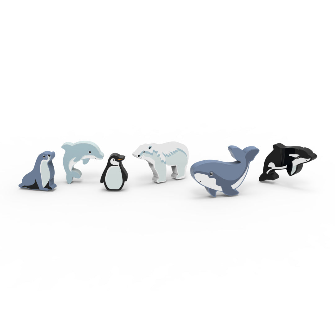 SPEEDY MONKEY WORLD ANIMALS - ARTIC