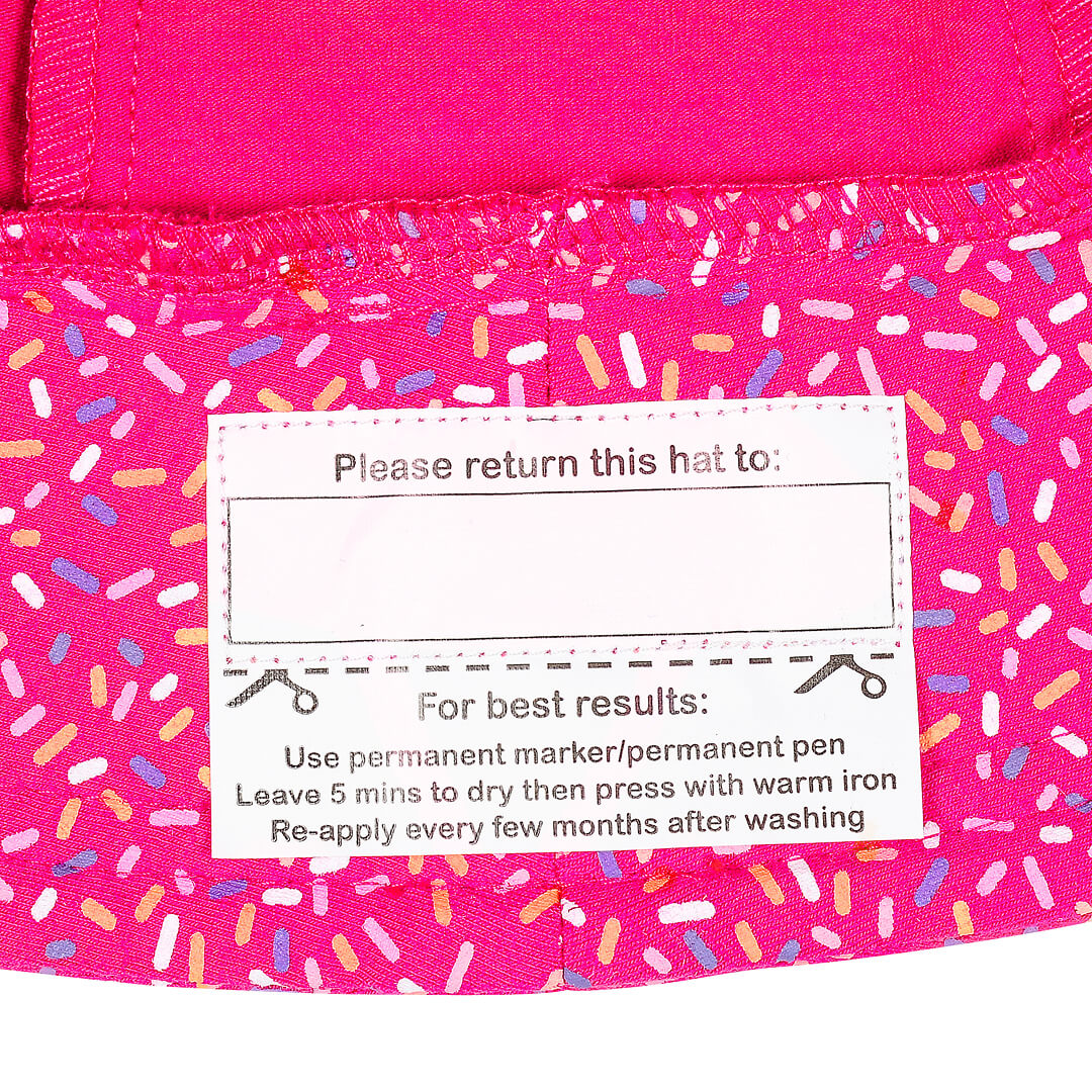 BEDHEAD KIDS PONYTAIL BUCKET HAT - SPRINKLES