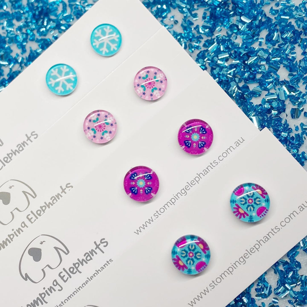 STOMPING ELEPHANTS SVEN EARRINGS (SMALL)