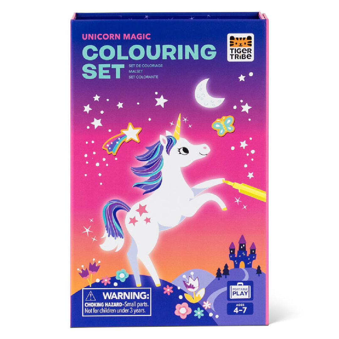 TIGER TRIBE - COLOURING SET - UNICORN