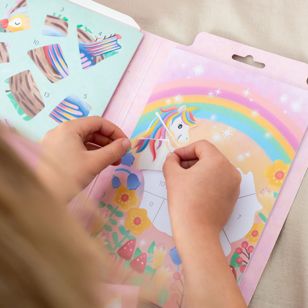 TIGER TRIBE STICKERS BY NUMBER - MAGICAL GARDEN