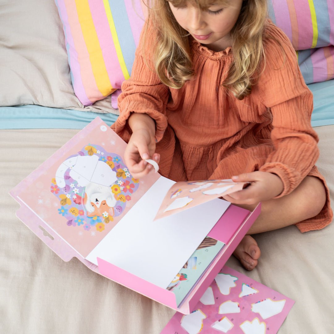 TIGER TRIBE STICKERS BY NUMBER - MAGICAL GARDEN