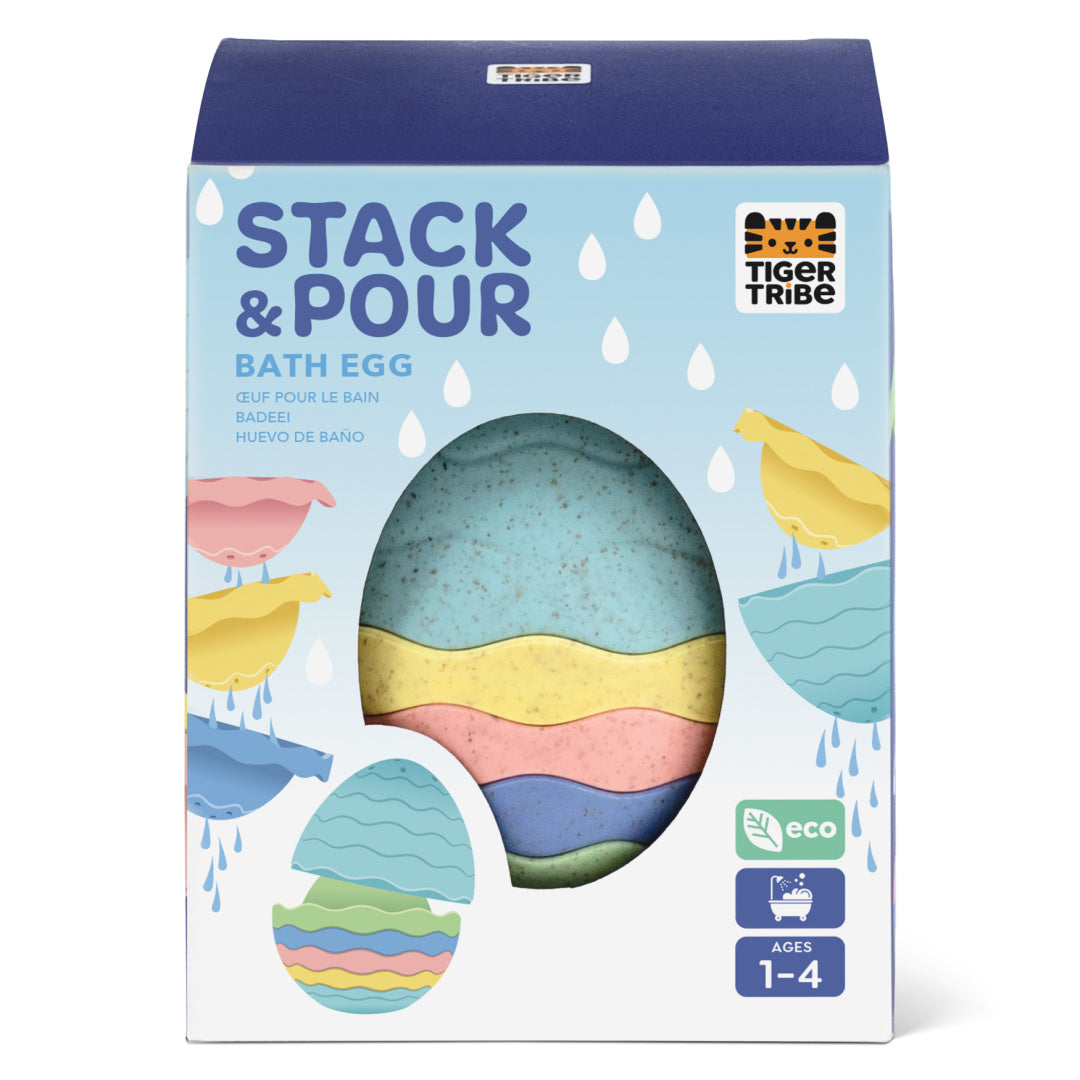 TIGER TRIBE - ECO STACK AND POUR BATH EGG