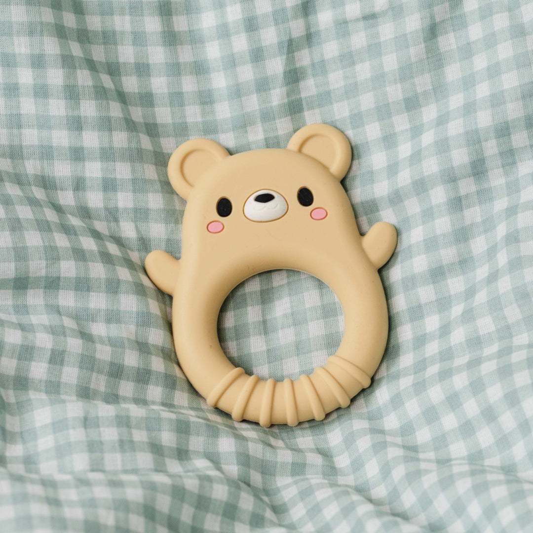 TIGER TRIBE SILICONE TEETHER BEAR