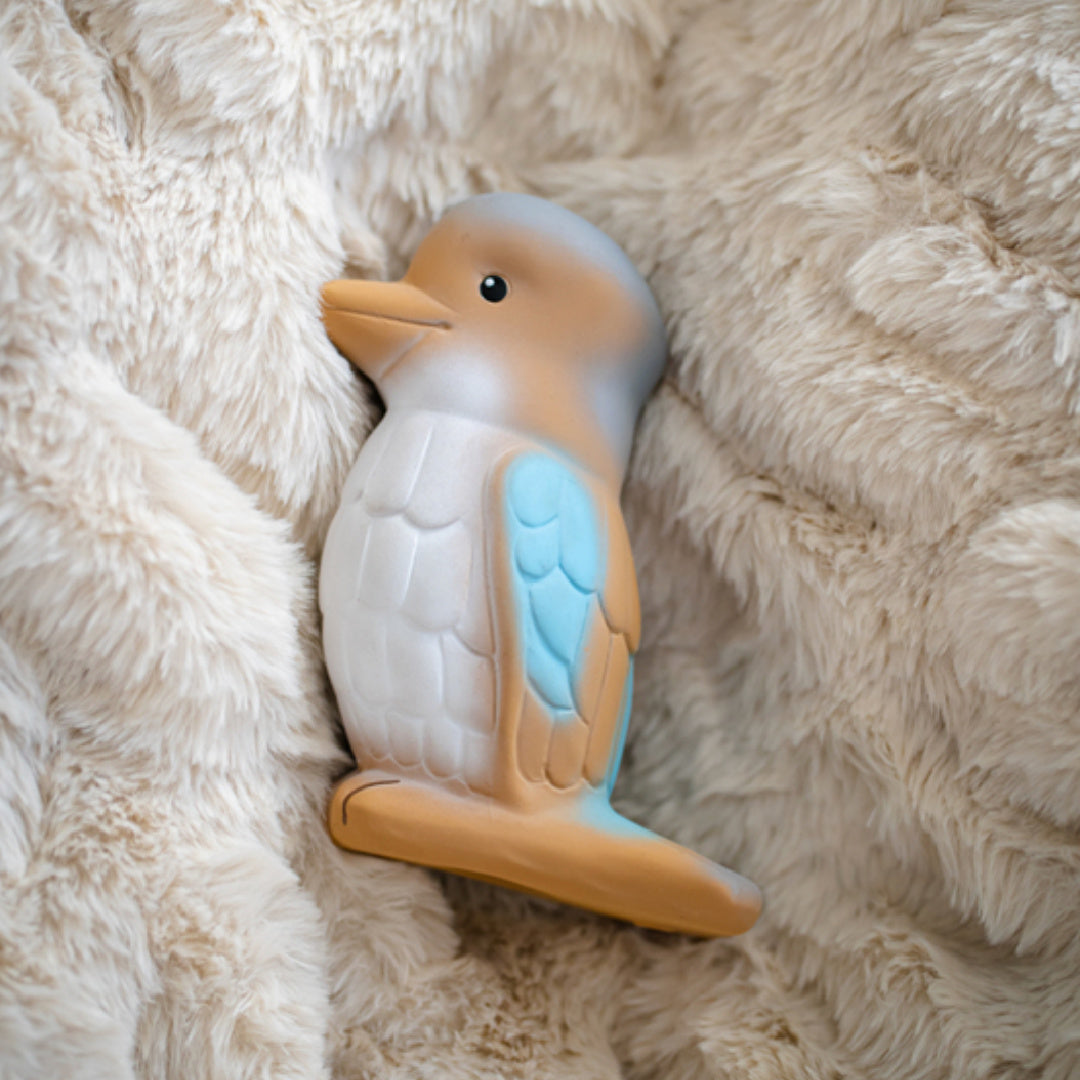 TIKIRI RUBBER  AUSTRALIAN ANIMAL - KOOKABURRA