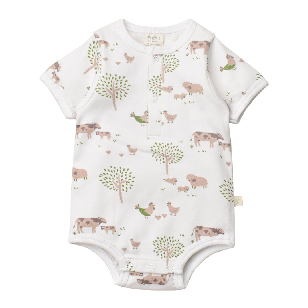 TINY TWIG SPRING FARMYARD BODYSUIT
