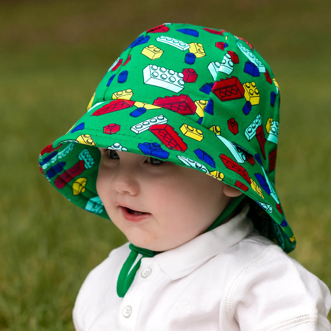 BEDHEAD TODDLER BUCKET HAT - BLOCKS