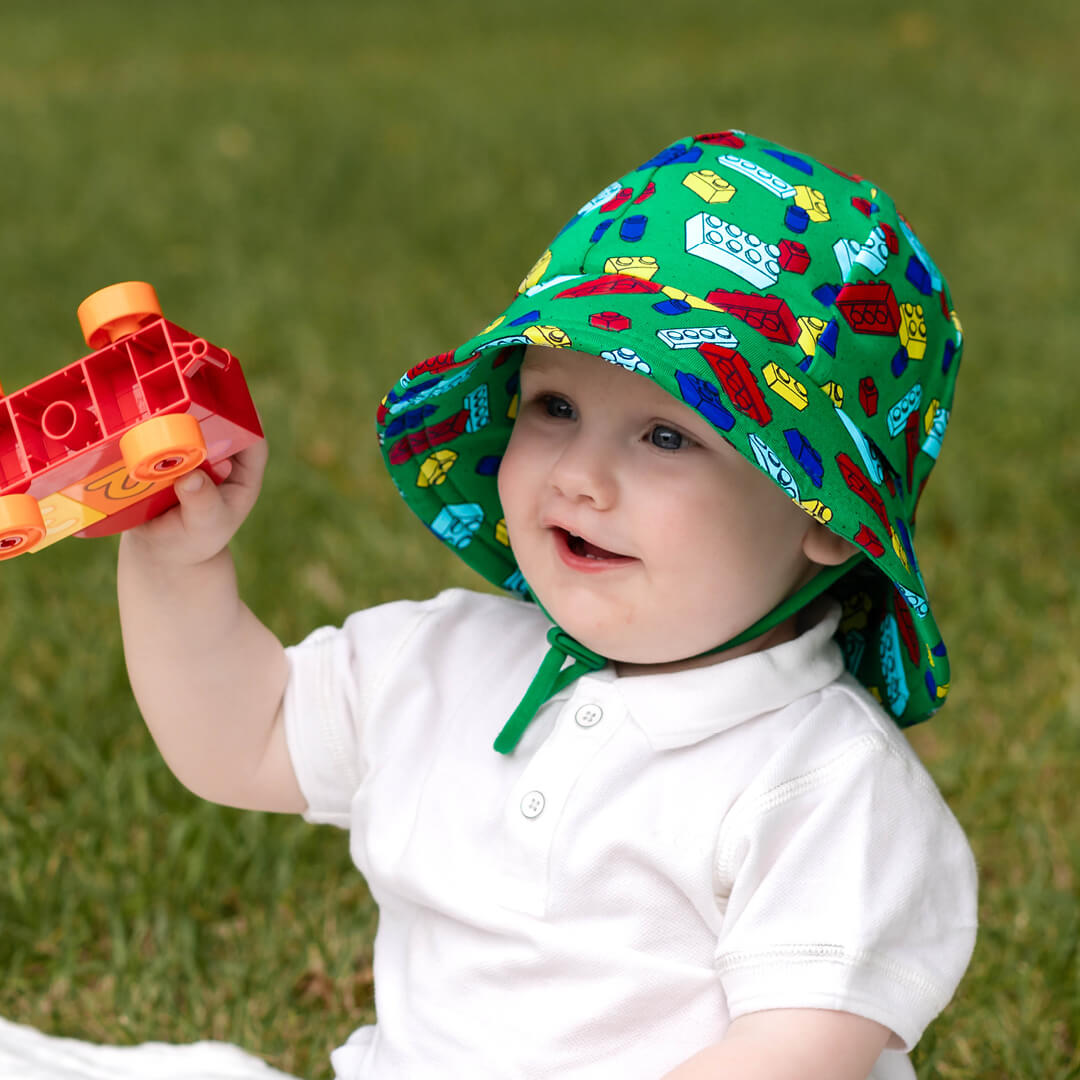 BEDHEAD TODDLER BUCKET HAT - BLOCKS