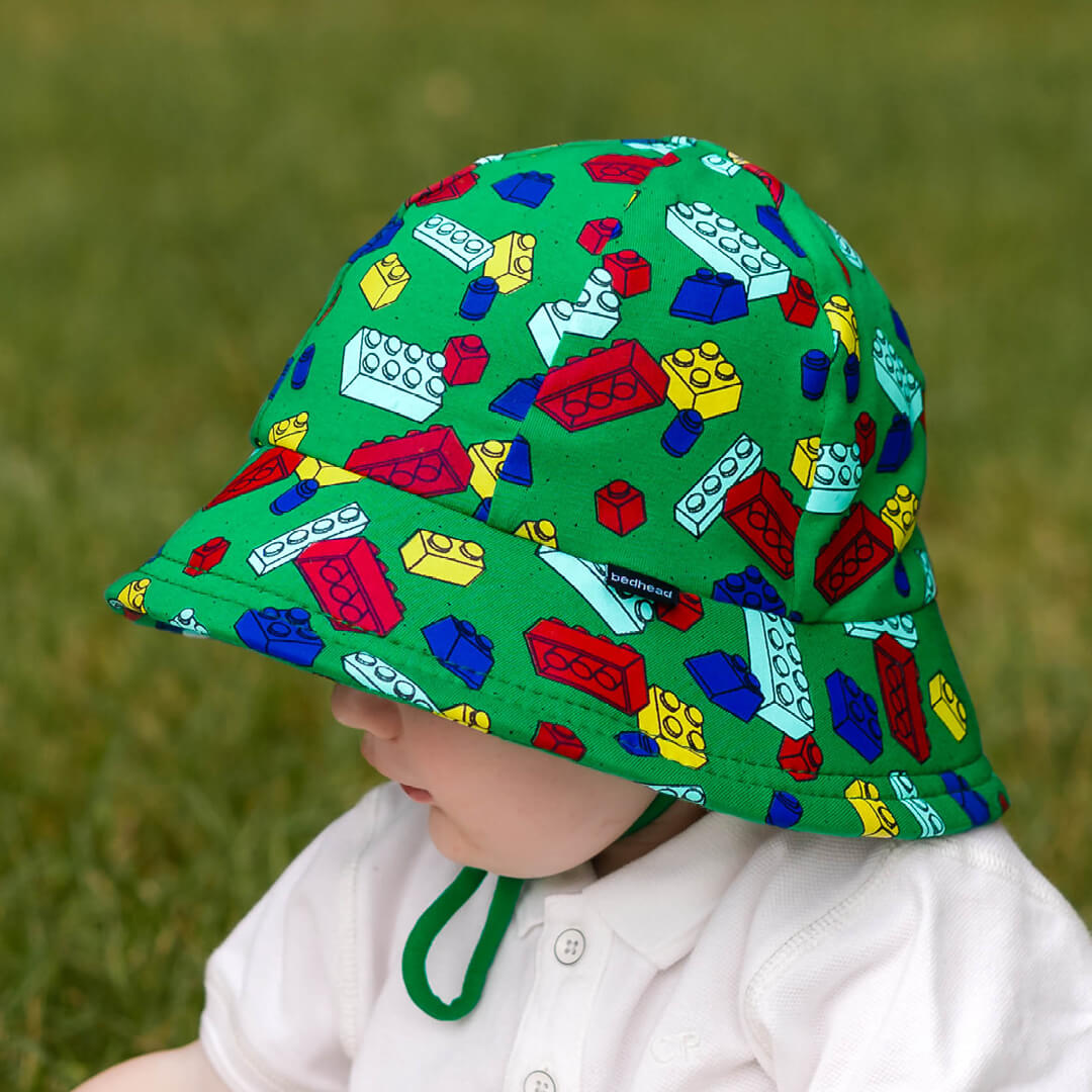 BEDHEAD TODDLER BUCKET HAT - BLOCKS