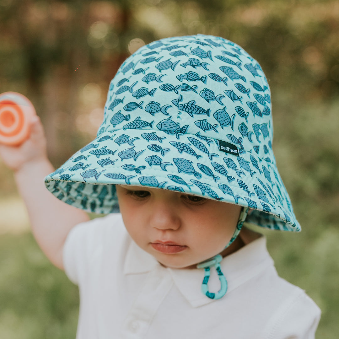 BEDHEAD TODDLER BUCKET HAT - FISH