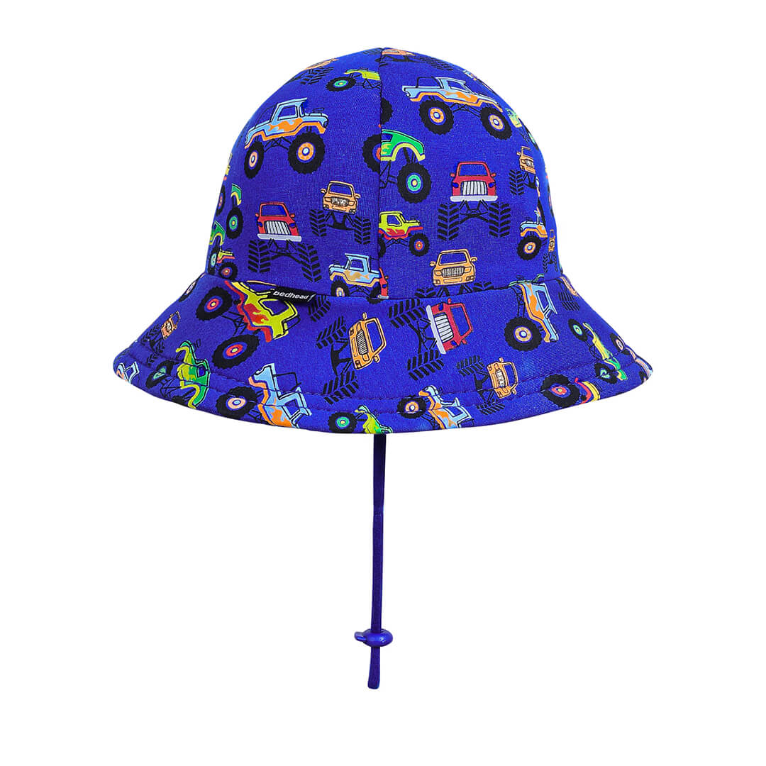 BEDHEAD TODDLER BUCKET HAT - MONSTER TRUCKS