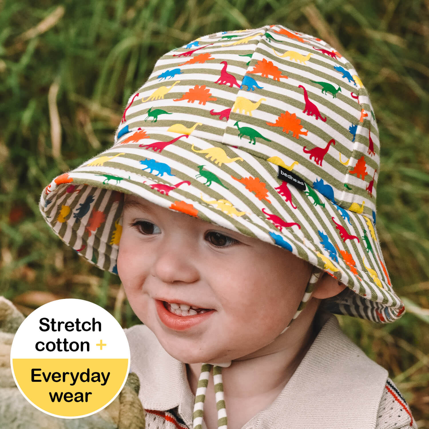 BEDHEAD TODDLER BUCKET HAT - RAWR