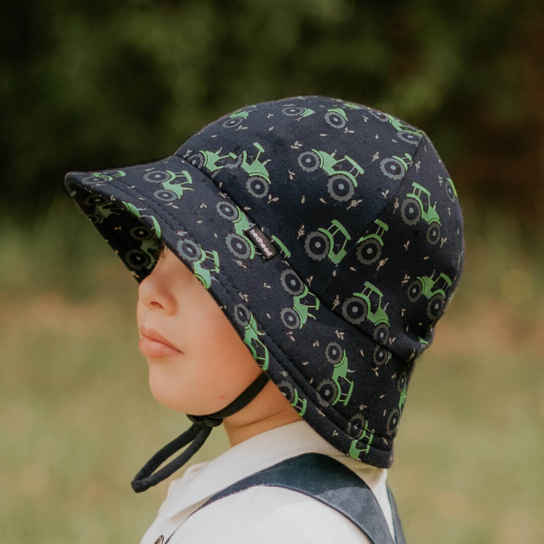 BEDHEAD TODDLER BUCKET HAT - TRACTOR