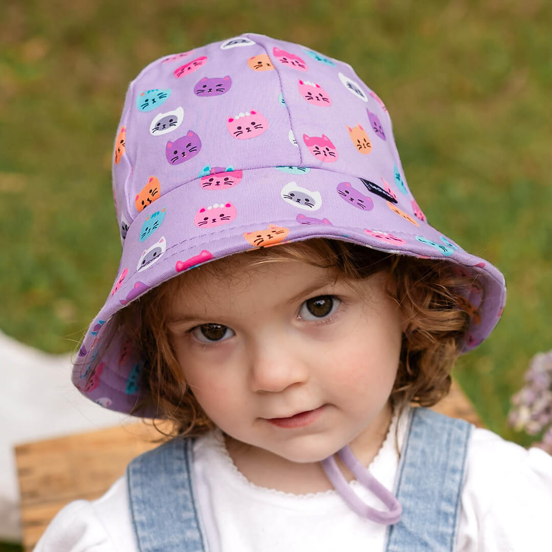 BEDHEAD TODDLER BUCKET HAT - KITTY