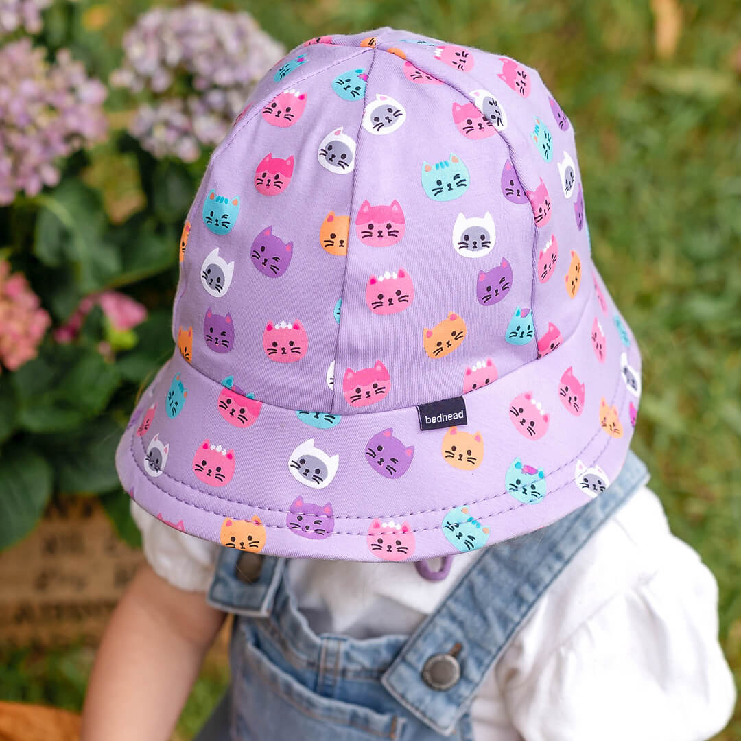 BEDHEAD TODDLER BUCKET HAT - KITTY