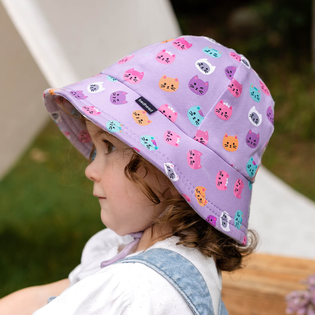 BEDHEAD TODDLER BUCKET HAT - KITTY