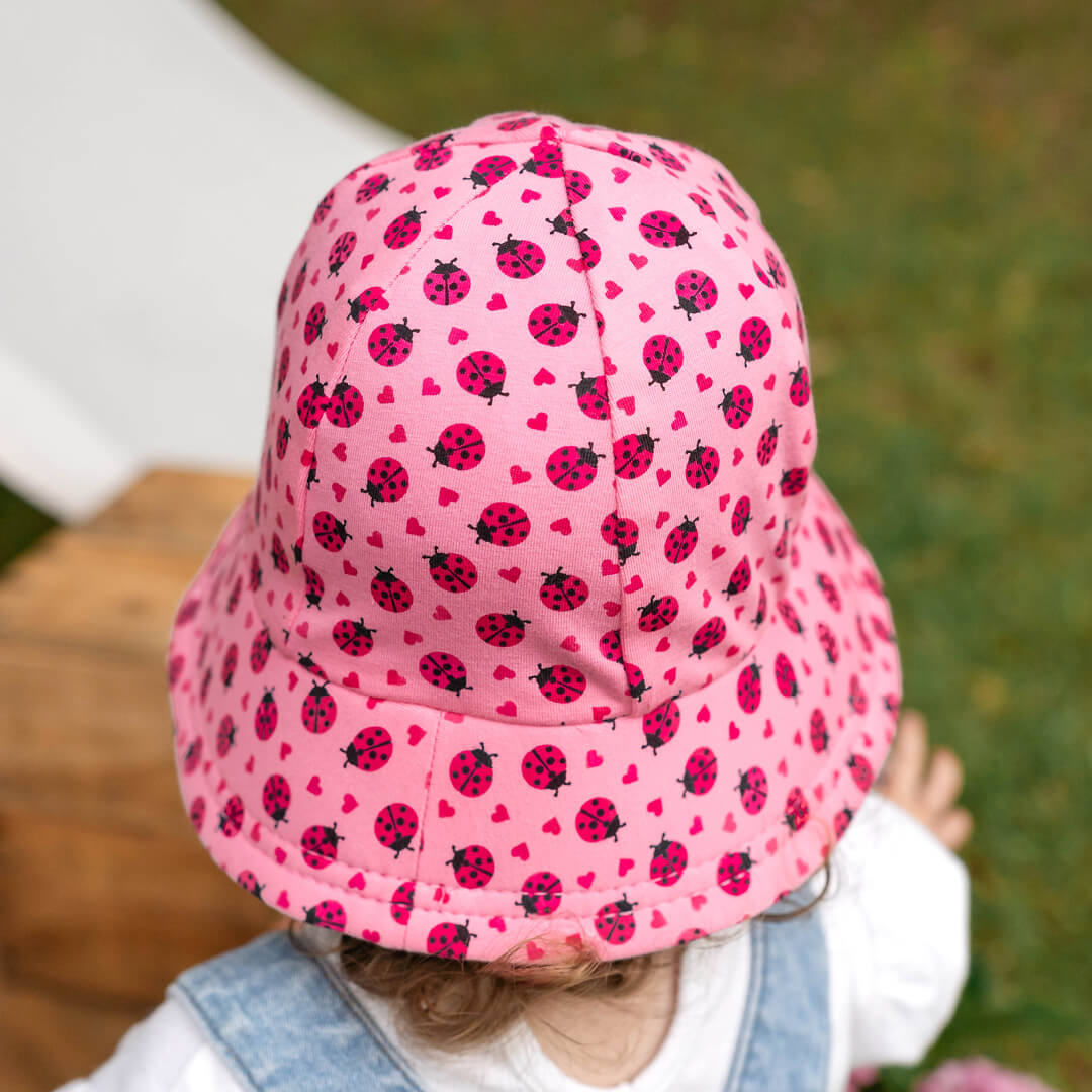 BEDHEAD TODDLER BUCKET HAT - LADYBUG