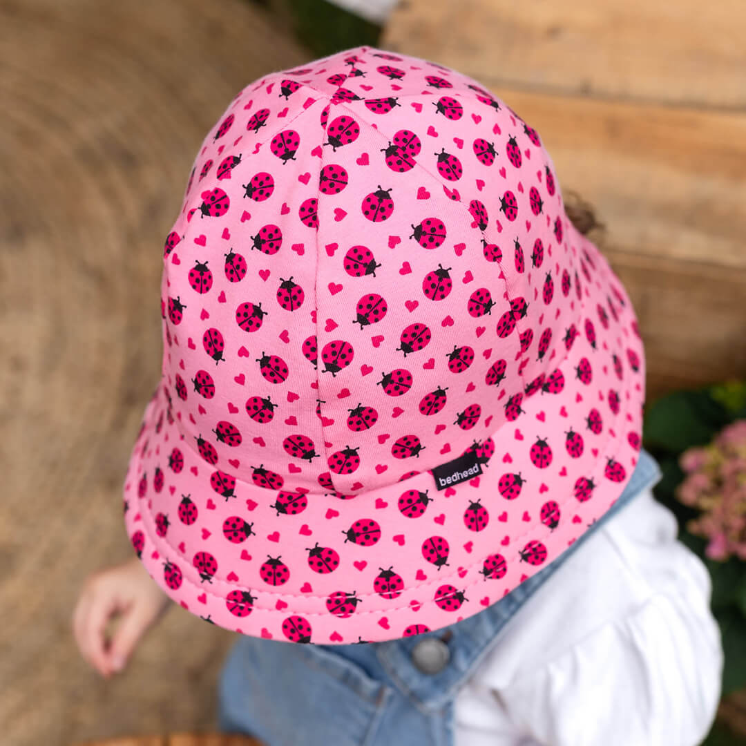 BEDHEAD TODDLER BUCKET HAT - LADYBUG