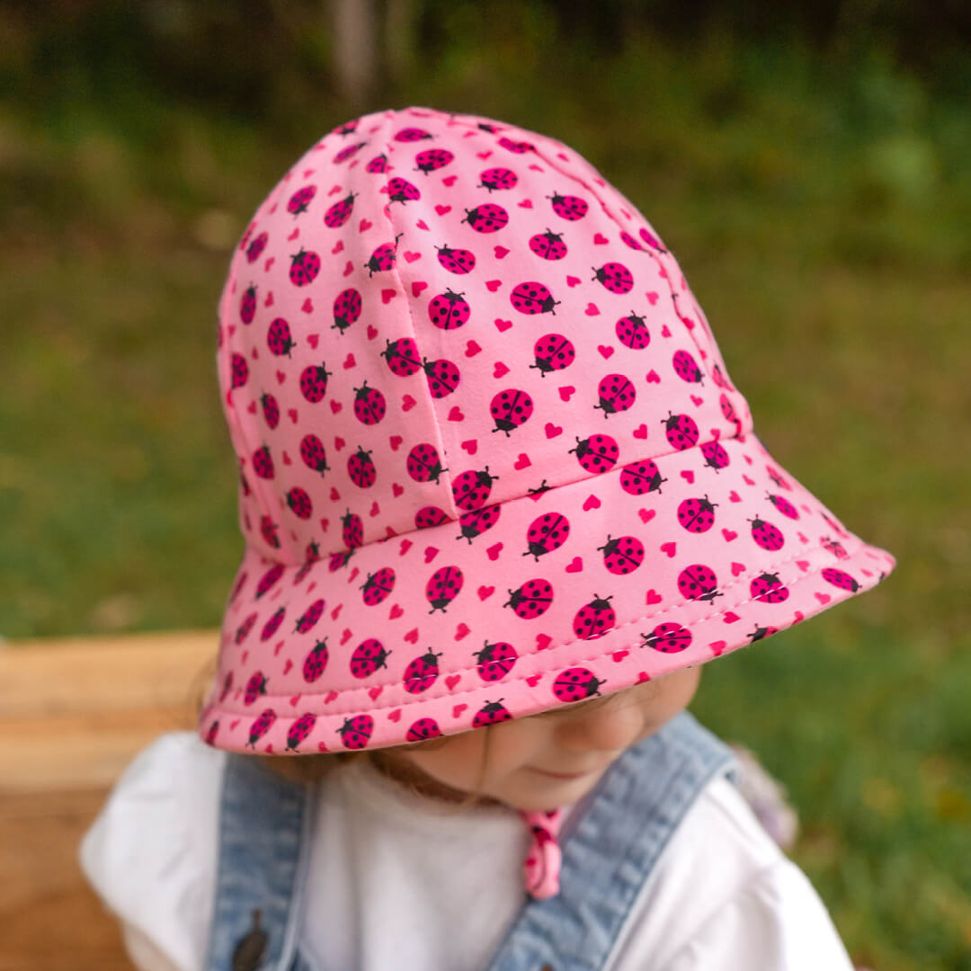 BEDHEAD TODDLER BUCKET HAT - LADYBUG