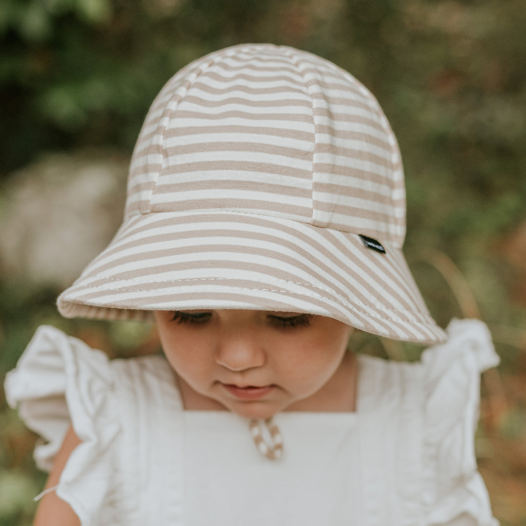 BEDHEAD TODDLER BUCKET HAT - NATURAL STRIPE