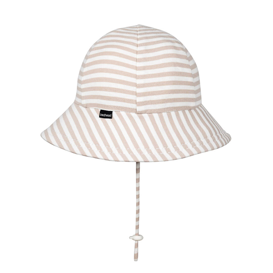 BEDHEAD TODDLER BUCKET HAT - NATURAL STRIPE